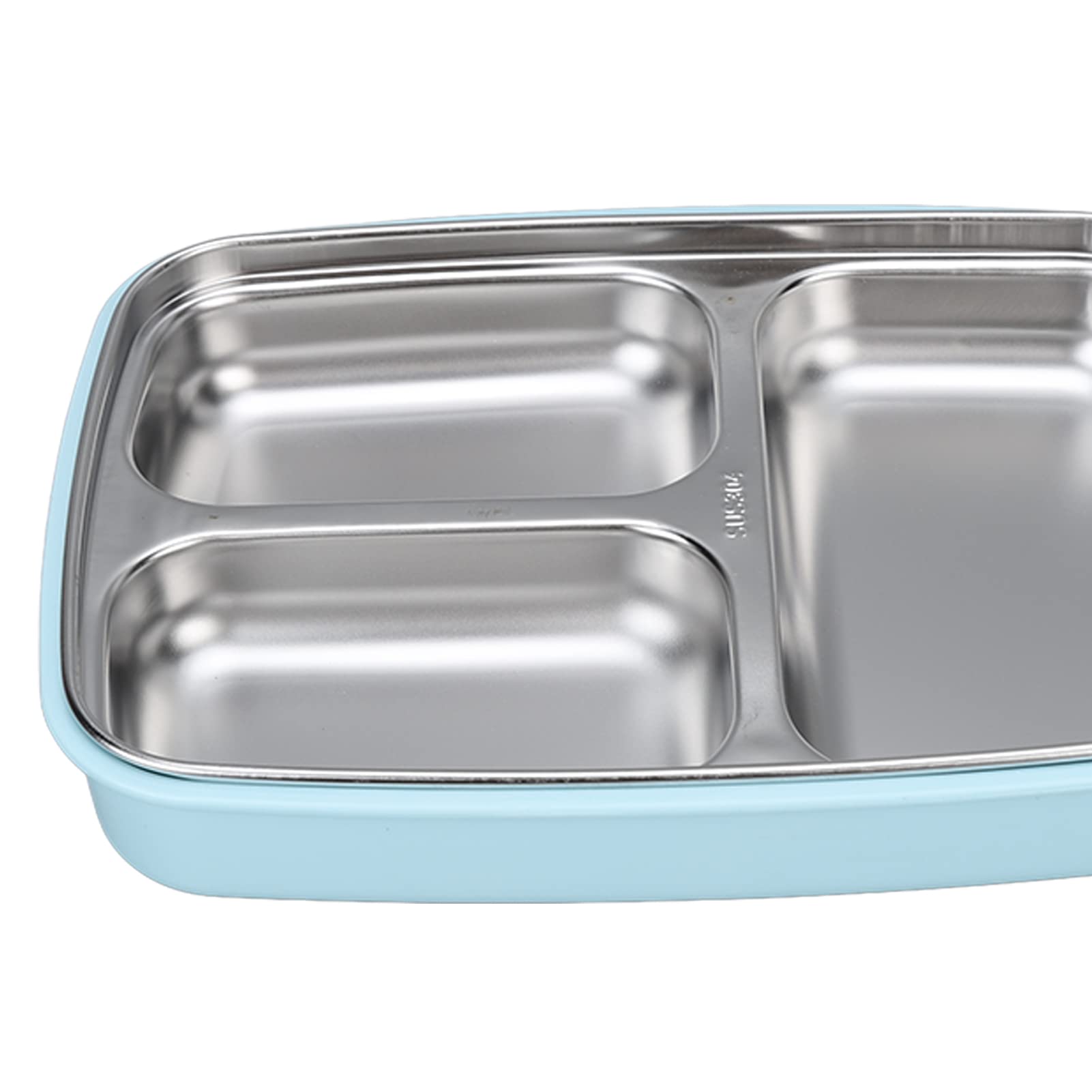 Amazon | 仕切り付きランチボックス 304ステンレススチール ランチ弁当